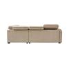 Rusto Corner Group Sofa Bed RHF Oatmeal